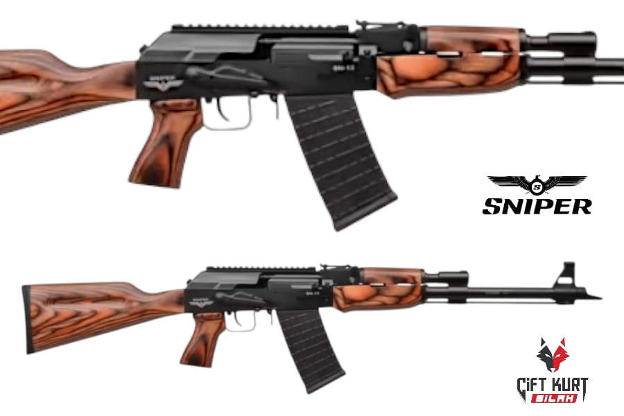 Sniper Arms SN-12 Ağaç Lamine Şarjörlü Yivsiz Av Tüfeği